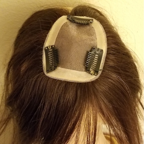 12″ Women’s Clip in Closure,Human Hair,3″X4.5" #4 - Picture 2 of 6